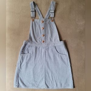 Levi's Girl Light Blue Corduroy Dress Jumper Size XL (13-15 Years)